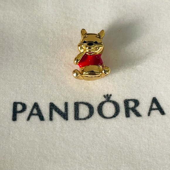 Pandora Disney Winnie the Pooh Bear Charm - Picture 3 of 6